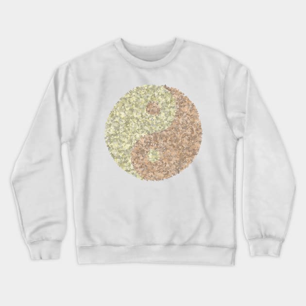 Yin Yang 5 Crewneck Sweatshirt by Abstract Scribbler